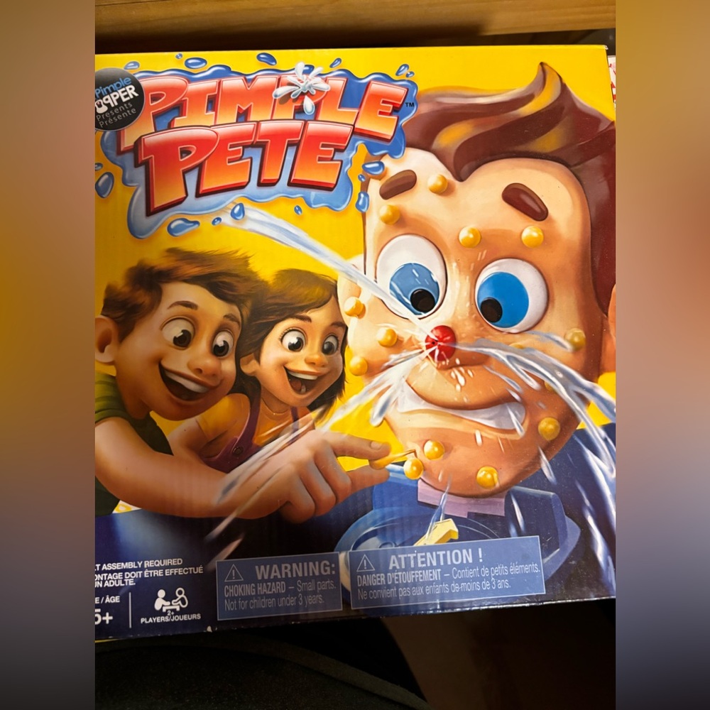 Pimple Pete Game - Fun Family Challenge